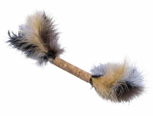 Nobby Zabawka Dla Kota Korkowa Rolka 8 cm Z Kocimiętką I Z Dużą Ilością Naturalnych Piórek, Nowość!