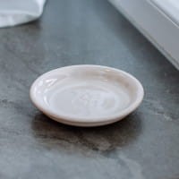 Nobby Miseczka Talerzyk Z Wytłoczonym Kotkiem 14 cm x 2 cm Kremowy, Nowość!   