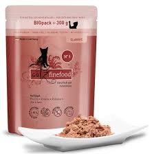 Catz Finefood No.3 Drób Saszetka 300g, Nowa Gramatura!