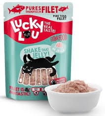 Lucky Lou Extrafood Tuńczyk W Galaretce 70g, Zamiennik Wcześniejszych Puszeczek! Saszetka Z Okienkiem! Nowość!   