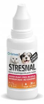 Eurowet Stresnal 30 ml, Krople Wspomagające Redukcję Stresu, Naturalny Skład, Wyciągi Ziołowe i Lizyna! Nowość!