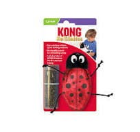 Kong Cat Refillables Catnip Ladybug, Błyszcząca Biedronka Do Napełniania Kocimiętką! Oryginalna Kocimiętka KONG Premium W Zestawie! Nowość! 