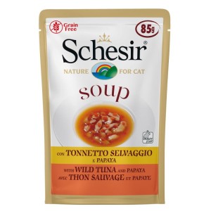 Schesir Soup Tuńczyk z papają saszetka 85 g