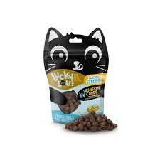 Lucky Lou Ones Cubes Kurczak i Jeleń 80g, Półmiękkie Kosteczki Idealne Na 1 Kęs! Dodatek L-Karnityny! Nowość! 