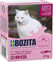 Bozita Łosoś z Rakami W Galarecie 370 g, Duża Ilość Galaretki!