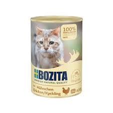 Bozita Feline Pate z Kurczakiem Puszka 400g, Drobno Mielone Miękkie Mięso, Nowość!  