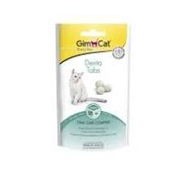 GimCat Denta Tabs 40g, Kuleczki Wspomagające Ścieranie Osadu! Cząsteczki Ścierne Wykonane Z Celulozy! Dodatek Wodorostów i Mięty! Nowość!