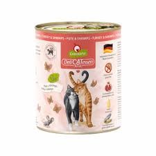 GranataPet DeliCatessen Indyk I Krewetki 800g, Dodatek Nasion Granatu, Bogatego Źródła Przeciwutleniaczy  Oraz Małża Zielonego Wspierającego Stawy i Kości! Nowość!   