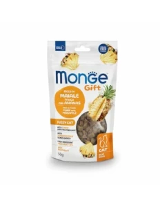 Monge Gift Meat Minis Drobne Przysmaki Z Wieprzowiną, Ananasem i Serem 50g! Dodatek Tauryny! Nowość!