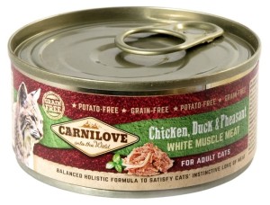 Carnilove Kurczak, kaczka i bażant 100 g