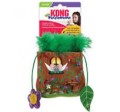 Kong Puzzlements Hideaway! Szeleszczący Listek I Kwiatek Ukryty W Szeleszczącym Leśnym Domku Z Piórkami! Z Kocimiętką! Nowość!