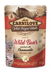 Carnilove Dzik i rumianek saszetka 85 g