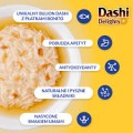 Inaba Dashi Delights Delikatny Filet z Piersi Kurczaka W Tradycyjnym Japońskim Bulionie Rybnym Dashi 70g! Odżywcza I Pobudzająca Apetyt Receptura Bulionu! Nowość!
