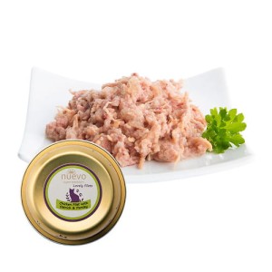 Nuevo Lovely Filet Exotic, Filet z kurczaka ze strusiem, pietruszką i olejem z wiesiołka 85g