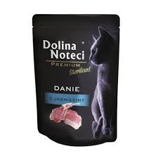 Dolina Noteci Premium Sterilised Danie Z Jagnięciny Dla Kotów Sterylizowanych Saszetka 85g! Dodatek Babki Płesznik Oraz DL - Metioniny Zakwaszającej Mocz! Nowość!