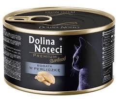 Dolina Noteci Premium Sterilised Bogata W Perliczkę Dla Kotów Sterylizowanych 185 g! Dodatek L-Karnityny i DL-Metioniny Zakwaszającej Mocz! NOWY Smak! 