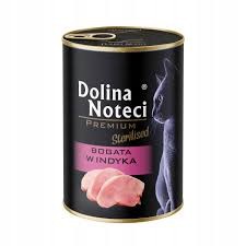 Dolina Noteci Premium Sterilised Bogata W Indyka Dla Kotów Sterylizowanych 400 g! Dodatek L-Karnityny i DL-Metioniny Zakwaszającej Mocz! NOWY Smak!   