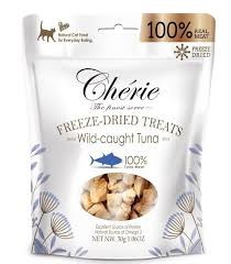 Pettric Cherie Liofilizowane Kawałki Dzikiego Tuńczyka 30g! Czyste Mięso! Delikatne i Kruche! Nowość!