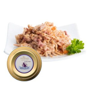 Nuevo Lovely Filet Delicate, Filet z Indyka z wołowiną, spiruliną i olejem z ogórecznika 85g