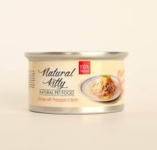 Pettric Natural Kitty Fileciki Z Piersi Kurczaka Z Ananasem W Sosie Własnym 80g! Nowość!