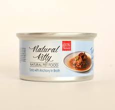 Pettric Natural Kitty Fileciki Tuńczyka Z Anchois W Sosie Własnym 80g! Nowość!  