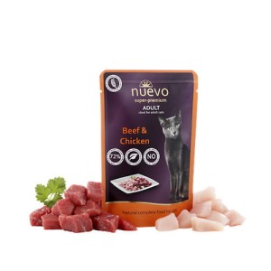 Nuevo Wołowina z kurczakiem saszetka 85 g