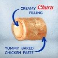 Inaba Churu FUN Bites Kurczak I Tuńczyk Z Serem 96g! Miękkie Kawałki Pieczonego Kurczaka Z Kremowym Nadzieniem Z Kurczaka Z Tuńczyka Z Serem! 8 Oddzielnych Paczuszek Przysmaków W Opakowaniu! Wilgotne I Niskokaloryczne! Nowość!  