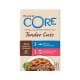 Wellnes Core Tender Cuts Tuna Multipack Zestaw 6 x 85g, 2 Smaki Z Tuńczykiem W Zestawie! Delikatne Kawałki z Dużą Ilością Sosu! Duża Zawartość Tauryny! Nowość!   