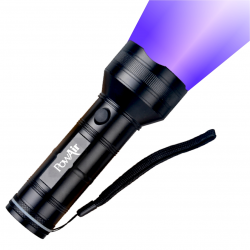 PowAir Detektor Moczu UV 51 LED, Duża i Mocna Latarka LED do Wykrywania Plam Moczu! Nowość!