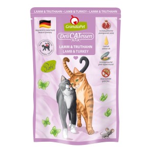 GranataPet DeliCatessen Jagnięcina i indyk saszetka 85 g