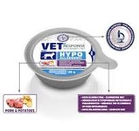 Vet Response Hypoallergenic Dla Kota Wieprzowina Szalka 85g, Monobiałkowa, Wysoka Strawność, Zamknięty Skład! Polski Producent! Nowość!  