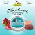 GranataPet Filet a la Carte Tuńczyk I Indyk 85g, Delikatne Fileciki W Bulionie! Karma Pełnowartościowa, Duża Zawartość Tauryny, Dodatek Oleju Z Łososia, Pestek Granatu I Minerałów! Nowość!