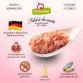 GranataPet Filet a la Carte Kurczak Z Królikiem 85g, Delikatne Fileciki W Bulionie! Karma Pełnowartościowa, Duża Zawartość Tauryny, Dodatek Oleju Z Łososia, Pestek Granatu I Minerałów! Nowość!   