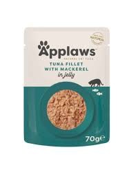 Applaws Filet z Tuńczyka Z Makrelą w Galaretce Saszetka 70g! Nowa Szata Graficzna!       