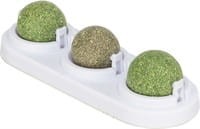 Trixie Trzy Kulki 5 cm Do Lizania! 2 Kulki Kocimiętki i 1 Kulka Matatabi! Na Uchwycie Do Przyklejenia! Możliwość Otwierania Pojedynczych Kulek! Nowość!