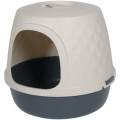 Moderna Kuweta Kryta Dla Kota Diament 44,5x44,5x40,5 cm, Okrągłe Płaskie Dno!  Innowacyjny Kształt! 