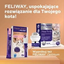 Ceva Happy Snack by Feliway 6x15g, Kremowe Relaksujące Przysmaki O Smaku Łososia Z Alfa - Kazozepiną, Białkiem Mleka Łagodzącym Niepokój! NOWY Smak!