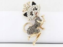 Carmani Duży Brelok Do Kluczy Przywieszka Czarna Kotka W Koronie! 13 cm! Wysadzany Błyszczącymi Kamieniami! Nowość!