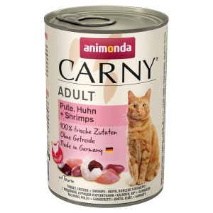 Animonda CARNY Adult Indyk, kurczak i krewetki 400 g