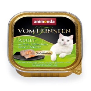 Animonda Vom Feinsten Adult Indyk, pierś z kurczaka i zioła 100 g