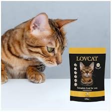 Lovcat Czysty Kurczak Saszetka 100g, Bardzo Duża Dawka Tauryny! Dodatek DL-Metioniny Zakwaszającej Mocz!