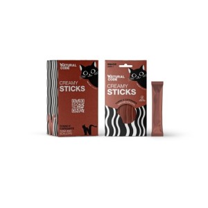 Natural Code Cat Snack Creamy 4x14g Tuńczyk I Przegrzebki! Kremowe Przysmaki Dla Kota W Pojedynczych Opakowaniach! Dodatek Tauryny I L-lizyny! Nowość!   