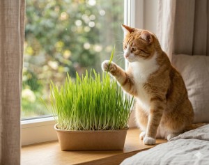 Zolux Trawa Dla Kota, Kompletny Zestaw Z Pojemnikiem Do Samodzielnej Uprawy! Nowość!