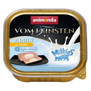 Animonda Vom Feinsten Adult Milkies Kurczak z nadzieniem jogurtowym 100 g