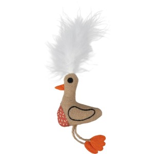 Flamingo Jumps Peewit 2,8 x 7,5 x 20 cm! Ptaszek Wypełniony Kocimiętką Z Naturalnymi Piórkami! Nowość!