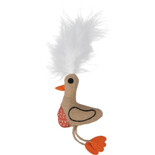 Flamingo Jumps Peewit 2,8 x 7,5 x 20 cm! Ptaszek Wypełniony Kocimiętką Z Naturalnymi Piórkami! Nowość!