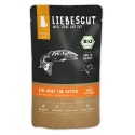 Liebesgut Cat Adult BIO 100g, Ekologiczny Łosoś Z Dodatkiem Ekologicznych Marchewki, Jabłek I Chia! Monobiałkowa! Aż 96% Ekologicznego Łososia! Certyfikowane Składniki I Wysoka Smakowitość! Nowość!   