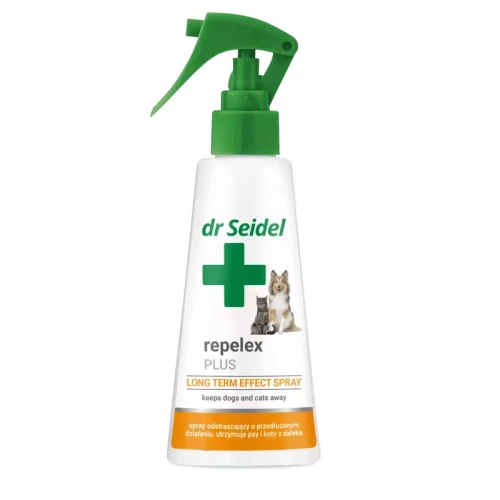 Dr Seidel Repelex Plus 100 ml, Zniechęca Psy I Koty Do Znaczenia Moczem! Nowa Szata Graficzna!