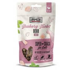 MAC's Shakery Sticks Kurczak Z Kocimiętką I Melisą 50g, Niewielkie Miękkie Paluszki Dla Kota! Nowość!