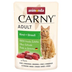 Animonda CARNY Adult Wołowina i struś 85 g